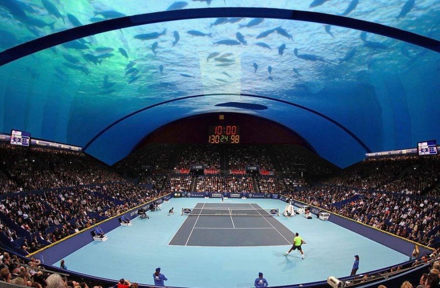 Dubai Bakal Menjadi Yang Pertama Untuk Membina Gelanggang Tenis Yang Unik Ini
