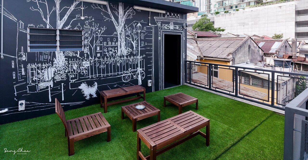 Paper Plane Hostel, Sebuah Hostel Dengan Tarikan Rooftop Garden