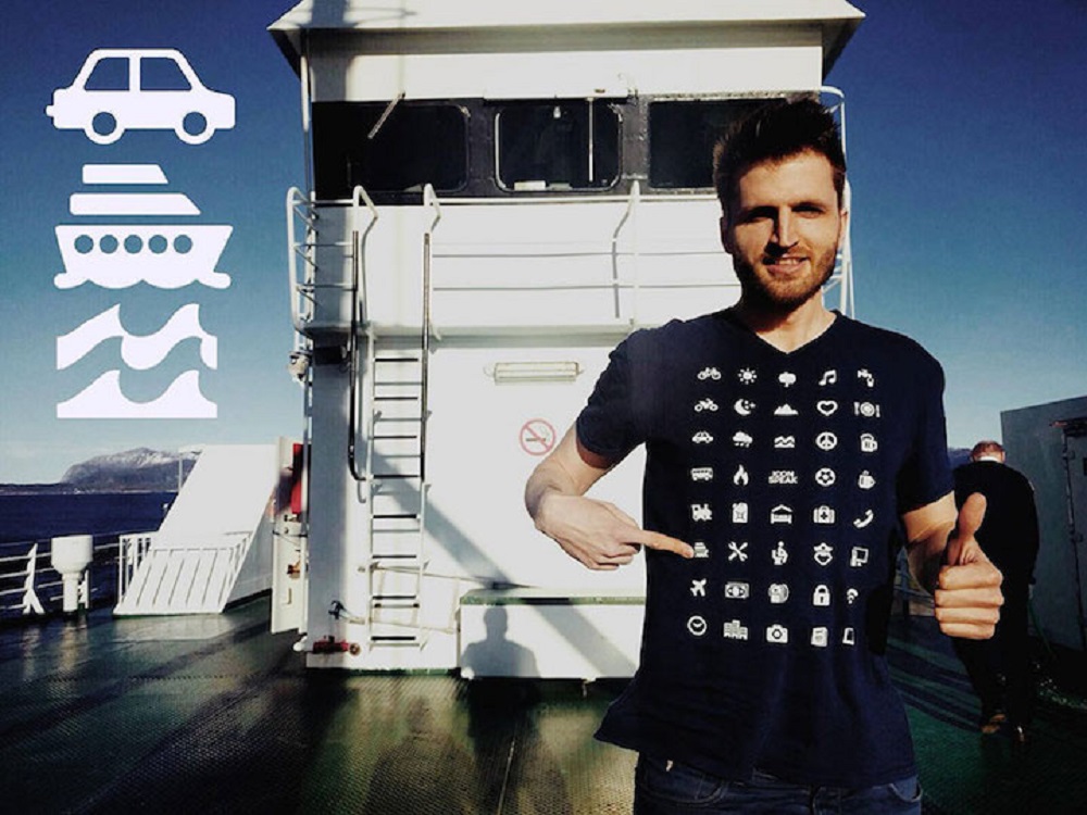 Baju Ini Akan Selesaikan Masalah Komunikasi Anda Ketika Travel
