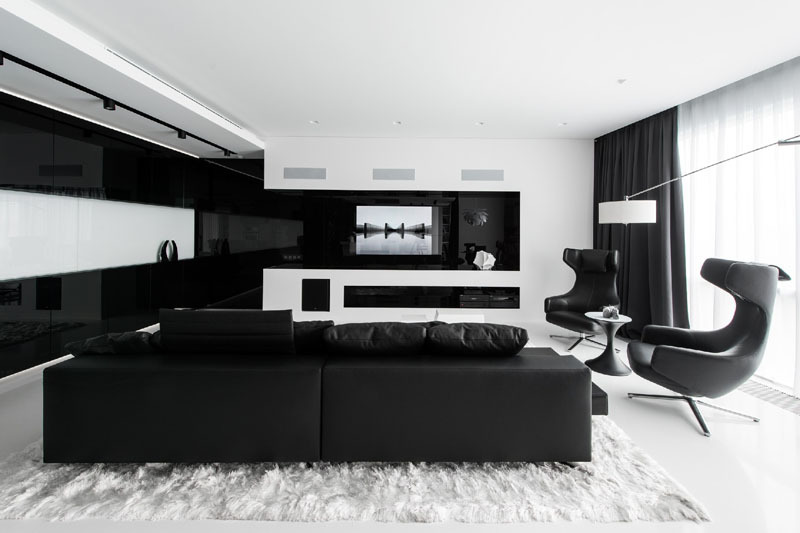 Tema ‘Stormtrooper' Buatkan Apartment Ini Tampak Lebih Minimalis Dan Cool