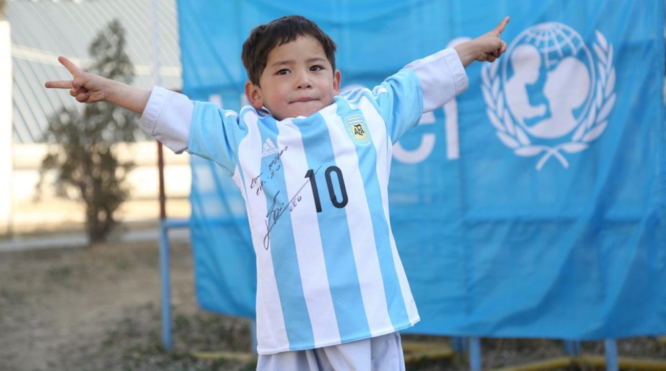 Impian Murtaza Untuk Bertemu Lionel Messi Akhirnya Tercapai