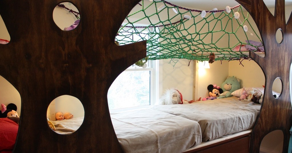 Tak Sangka Bilik Kecil Boleh Diubah Jadi 'Tree House' Yang Menarik Buat Anak