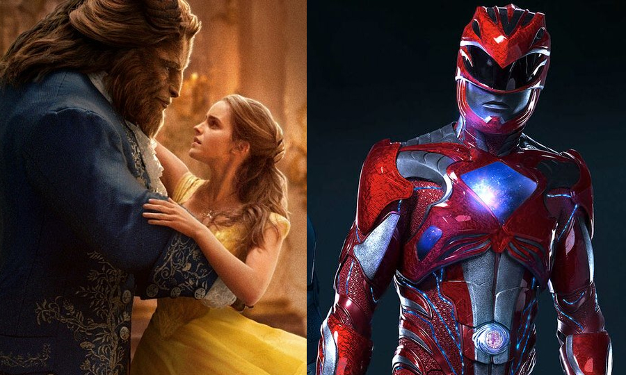Perang 90-an, 'Power Rangers' Teruk Dikalahkan 'Beauty And The Beast'