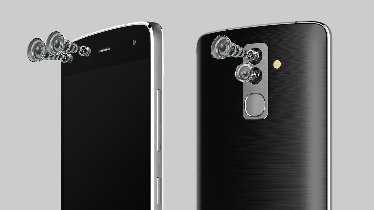 Alcatel Berjaya Menjadi Smartphone Pertama Di Dunia Dengan 4 Kamera