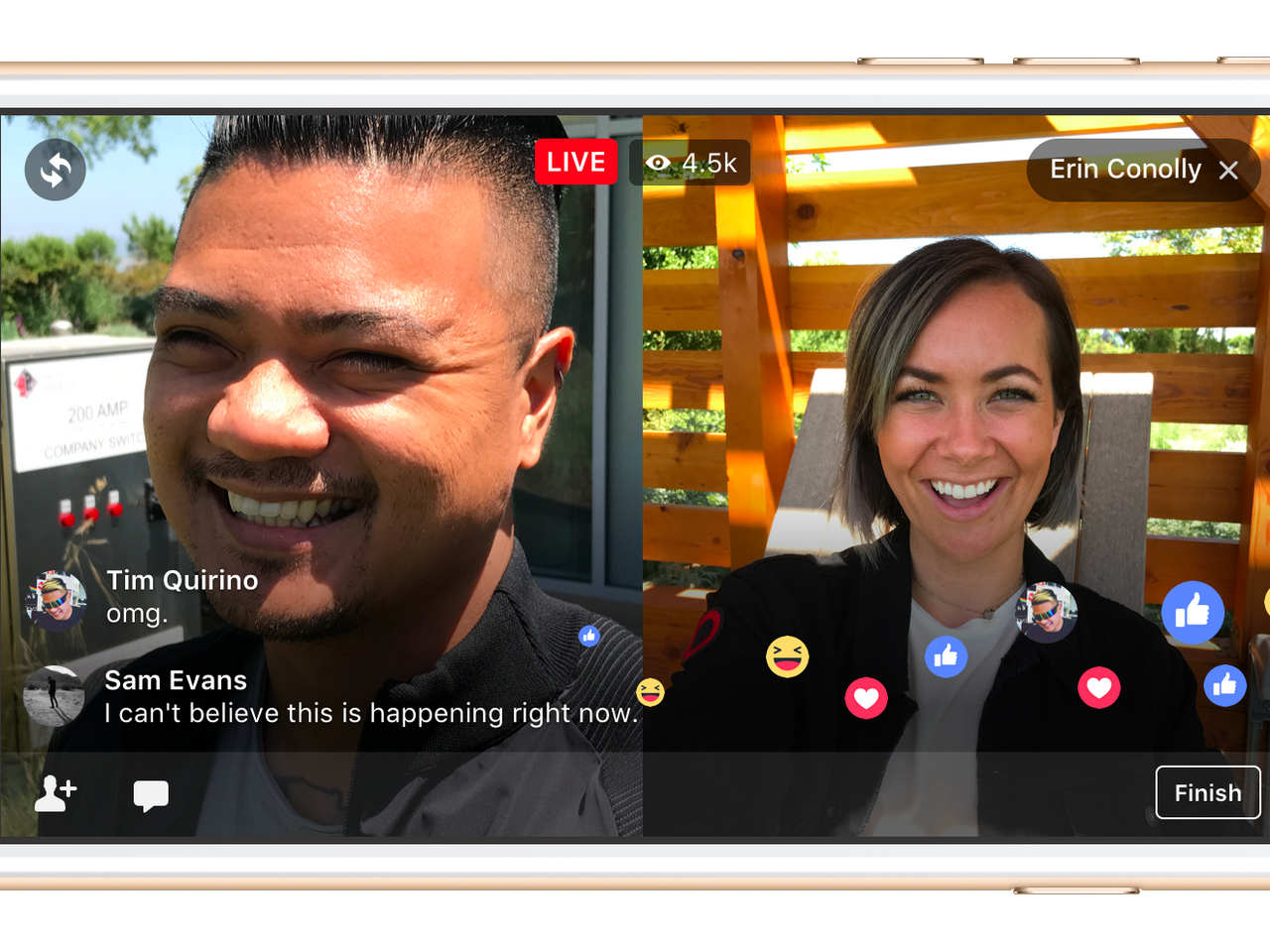 'Live' Bersama Rakan Kini Lebih Mudah Dengan Fungsi Terbaru Facebook