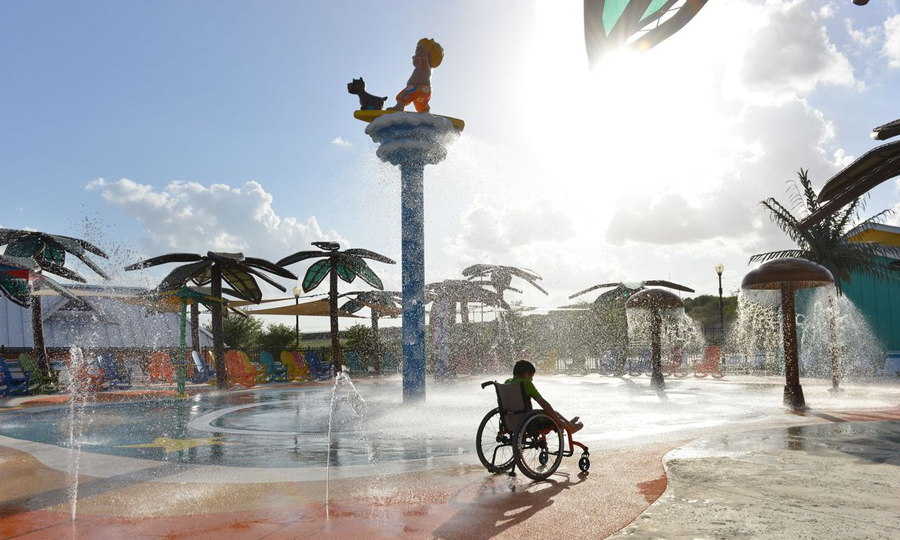 'Water Park' Pertama Di Dunia Untuk Golongan Kurang Upaya Kini Dibuka