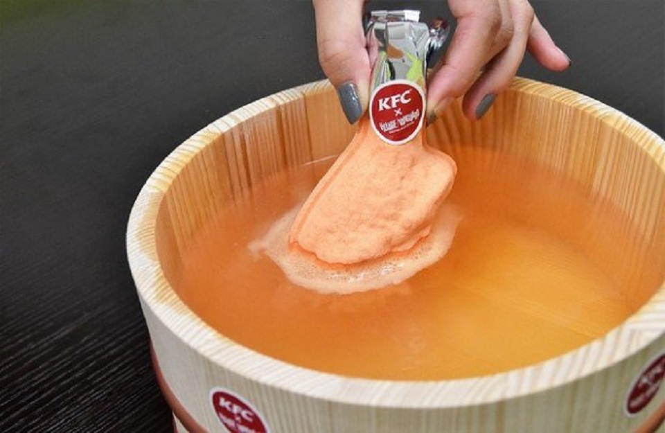 KFC Japan Hasilkan Sabun Mandi Dengan Aroma Ayam Goreng