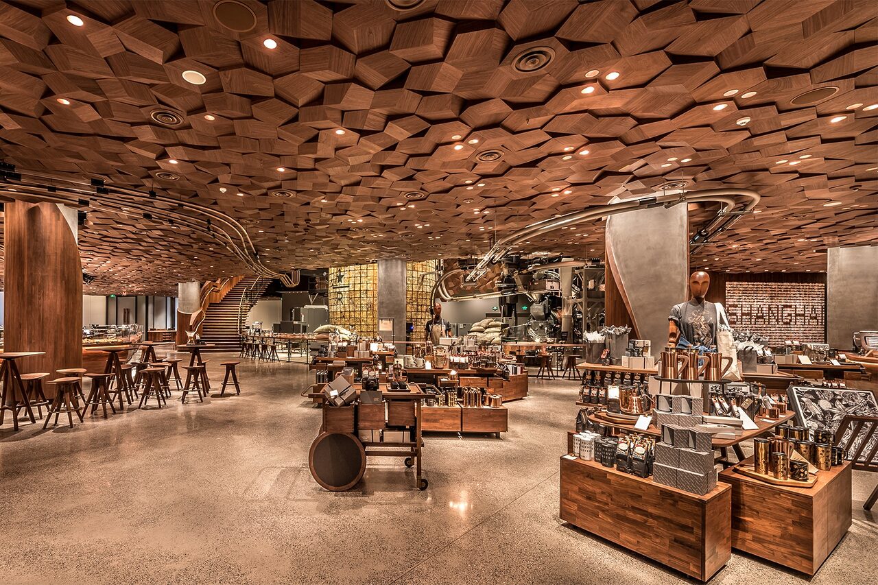 Kafe Starbucks Roastery Terbesar Dibuka Di Shanghai, China