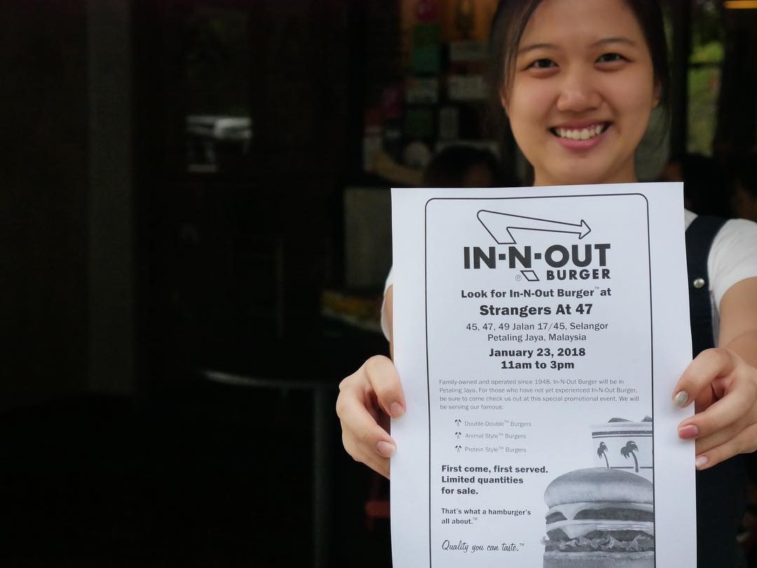 In-N-Out Burger Buka 'Pop Up Store' Khas Di Malaysia Untuk Hari Ini Sahaja