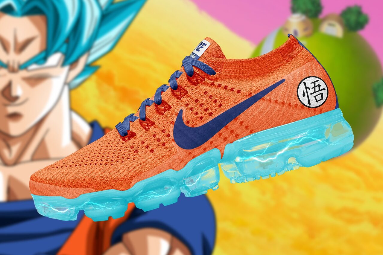 Artis Ini Hasilkan Koleksi Konsep Dragon Ball Super x Nike Air VaporMax