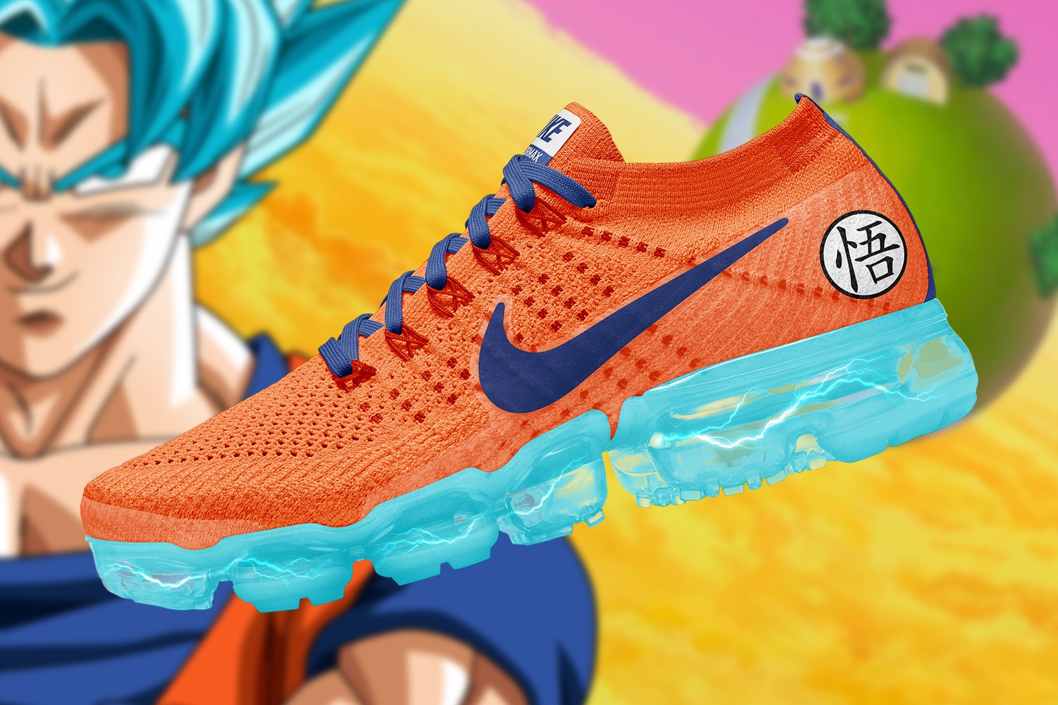 Artis Ini Hasilkan Koleksi Konsep Dragon Ball Super x Nike Air VaporMax