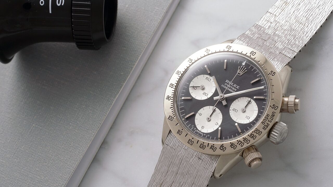 Jam Rolex Emas Putih 'Daytona' Bakal Dilelong Untuk Tujuan Kebajikan