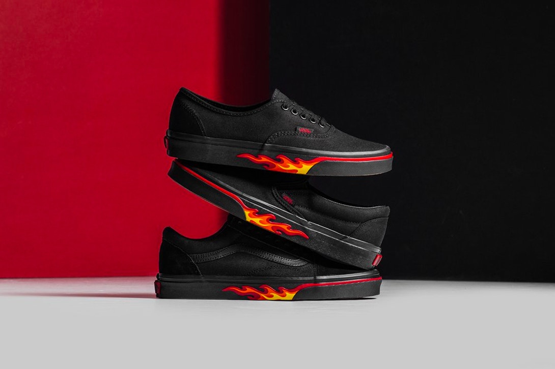 Vans Bakal Lancar Koleksi 'Flame Wall'