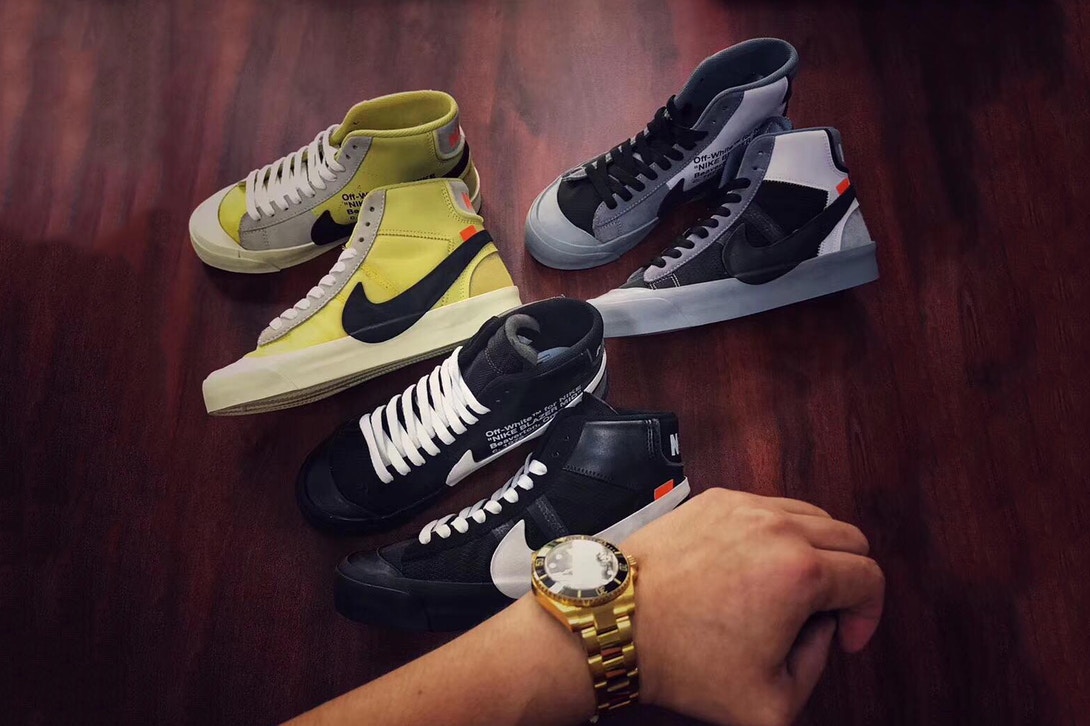 Kasut OFF-WHITE™ x Nike Blazer Bakal Dikeluarkan Pada Tahun Ini