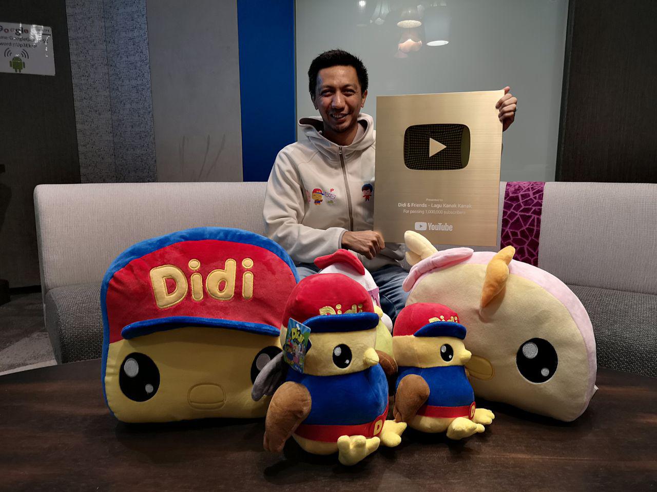 Pahit Getir 'Didi & Friends' Sebelum Raih 1 Juta Subscribers Di YouTube