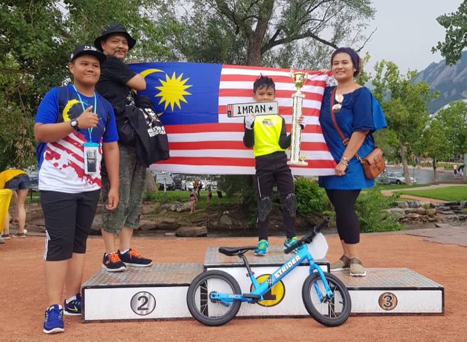 Imran Ismail Berjaya Juarai Kejohanan Dunia Perlumbaan Basikal Tolak