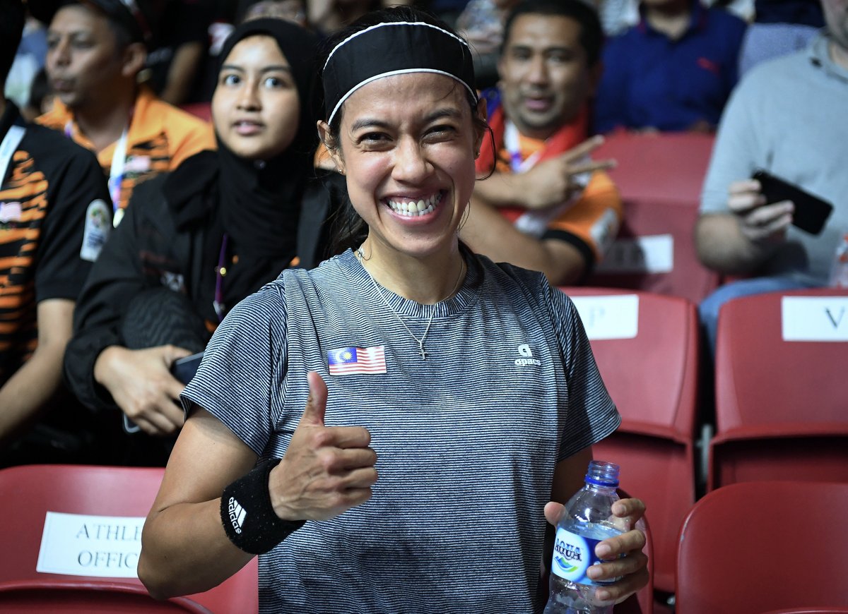 Nicol David Peroleh Pingat Emas Kedua Buat Malaysia Di Sukan Asia 2018