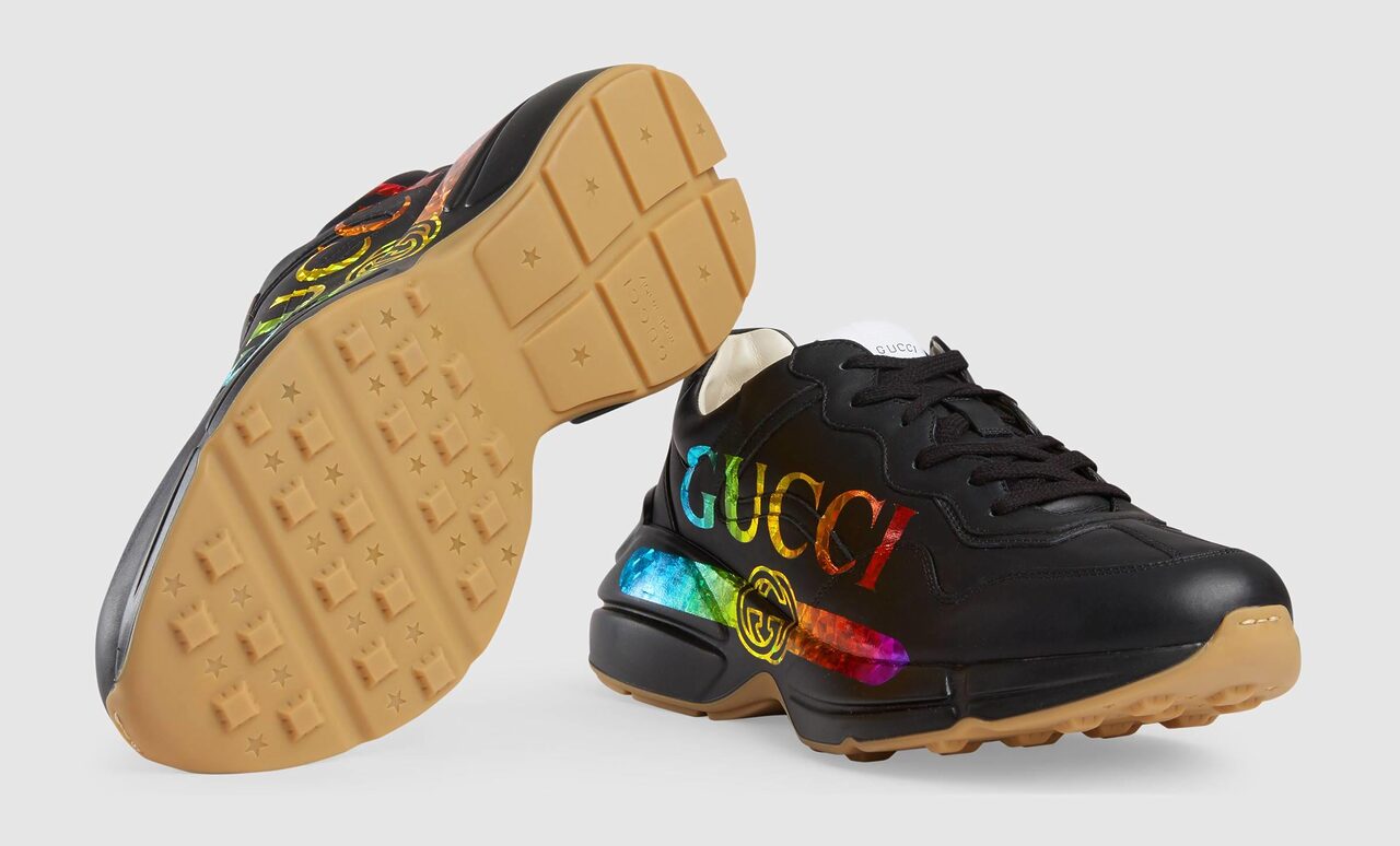 Gucci 'Rhyton Logo Sneakers' Terbaru Diinspirasikan Daripada Rekaan Retro