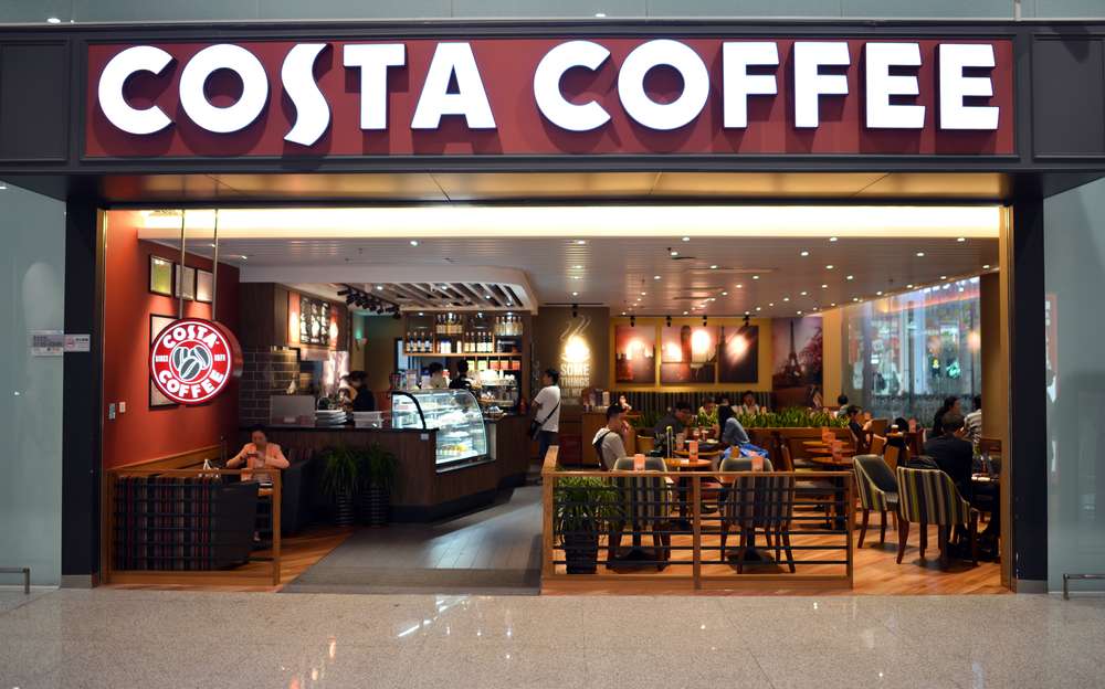 Kafe Fizikal 'Costa Coffee' Akan Dibuka Secara Rasmi Di 5 Lokasi Ogos Ini