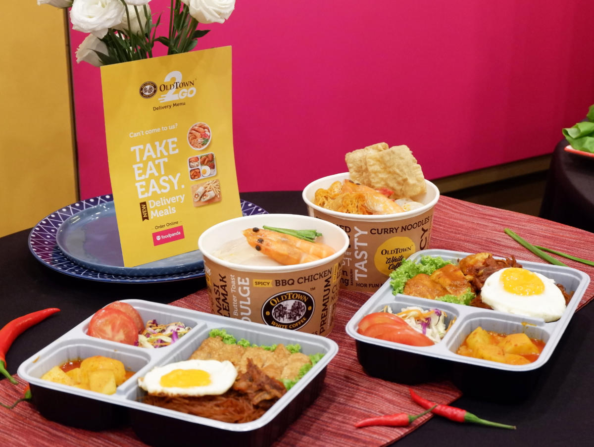 Old Town White Coffee Berkolaborasi Dengan Foodpanda Lancar Oldtown 2Go