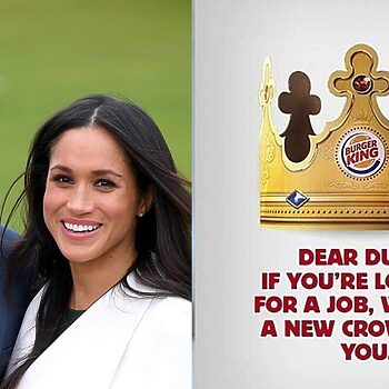 Selepas Umum Keluar Dari Keluarga Diraja, Putera Harry Dan Meghan Markle Ditawarkan Kerja Oleh Burger King