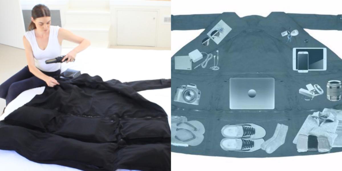 'Airport Jacket' Yang Unik Ini Bakal Jimatkan Ruang Bagasi Anda Ketika Melancong