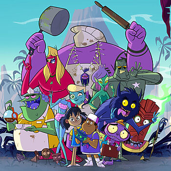 Studio Di Malaysia Menyinar Selepas Hasilkan Animasi Monster Beach Buat Cartoon Network