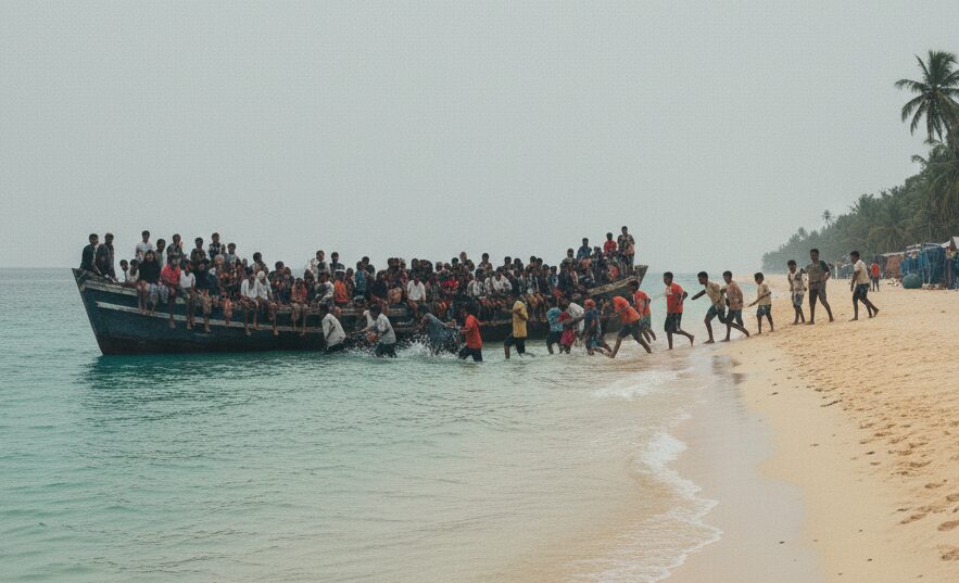 Konflik Kemanusiaan, Bangladesh Halang Kapal Bawa Pelarian Rohingya Daripada Berlabuh