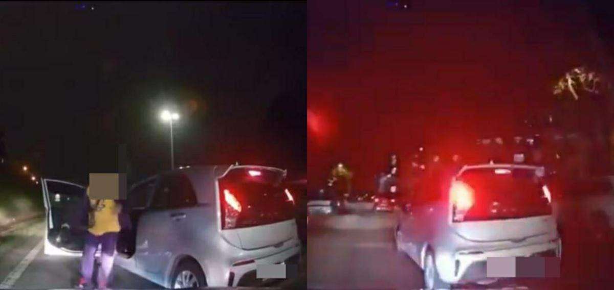 Dikejar Dan Dihentikan, Rakaman 'Dashcam' Kereta Ini Buat Netizen Tertanya-Tanya