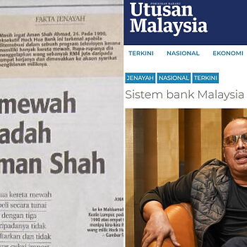 Pernah Mengegarkan Negara Dengan Kisah 1 Sen, Aman Shah Kembali Di Dada Akhbar