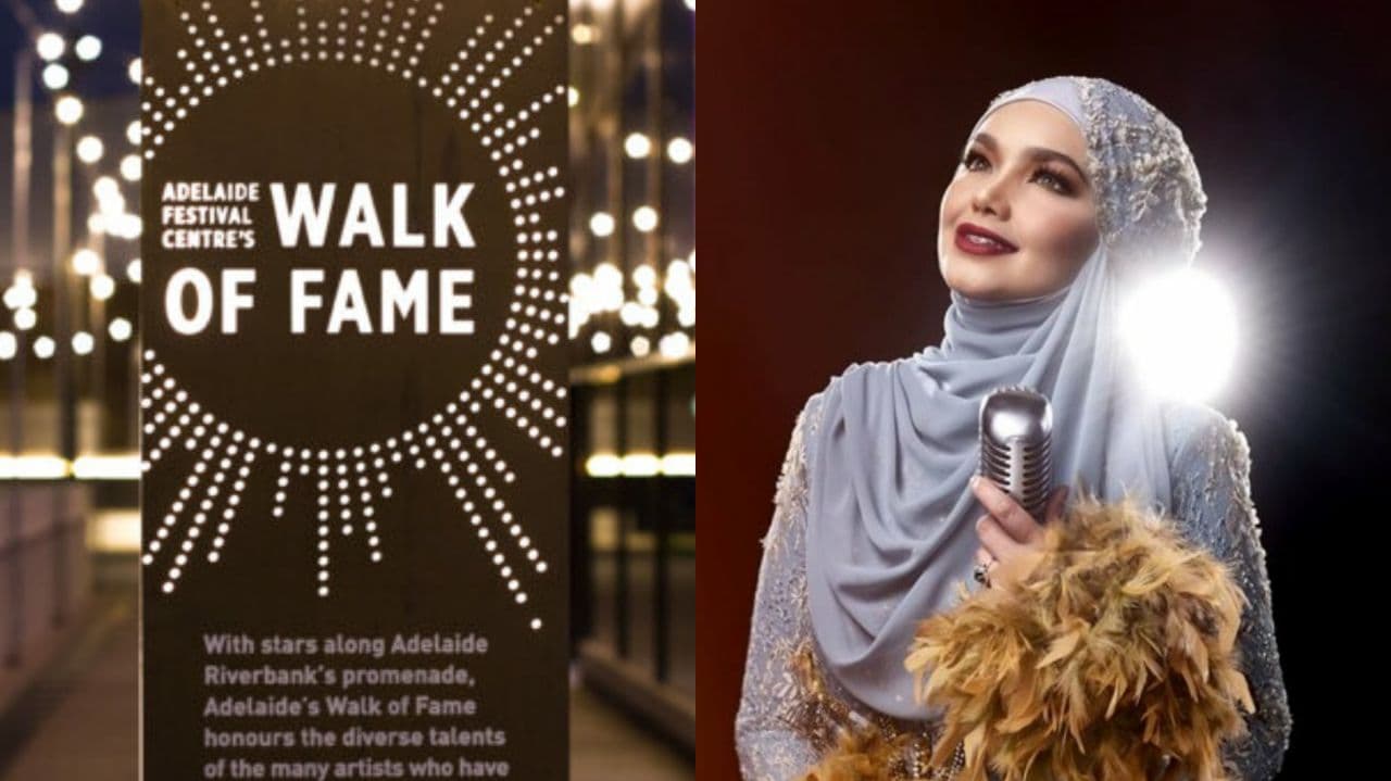 Nama Dato' Siti Nurhaliza Bakal Dipahat di 'Walk of Fame' Adelaide
