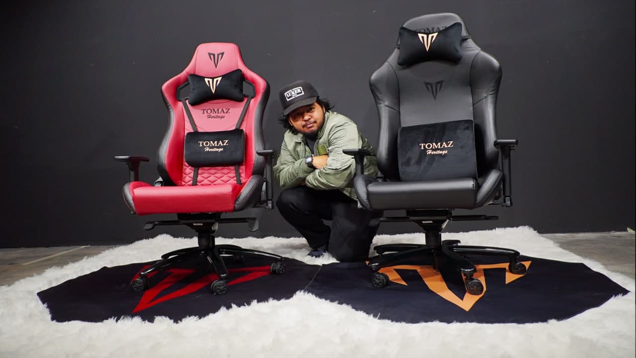 Vocket Style: [GIVEAWAY] Tomaz Syrix II & Vex, Kerusi ‘Gaming’ Mampu Beli Dengan Kualiti Mantap