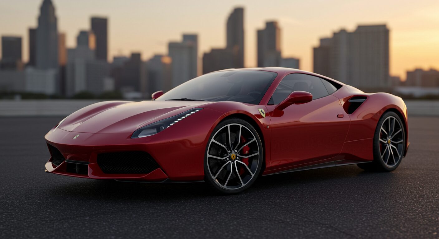 Ferrari Milik Pemain Bola Sepak Itali Ranap Di Tangan Pekerja 'Car Wash'