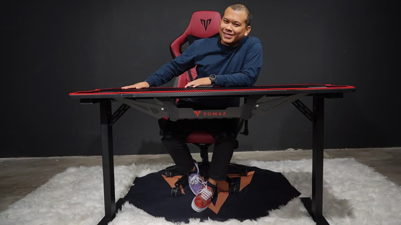 Vocket Style: Lengkapkan 'Setup' Anda Dengan Tomaz Armor Gaming Table