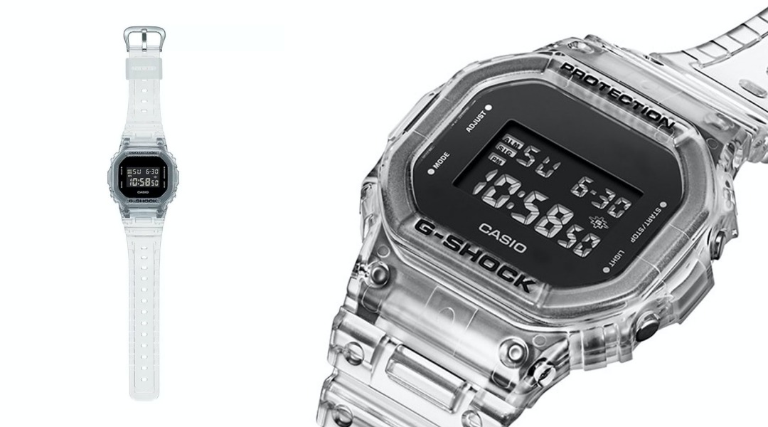 G-SHOCK Tampilkan Rekaan Lutsinar Untuk Model DW-5600