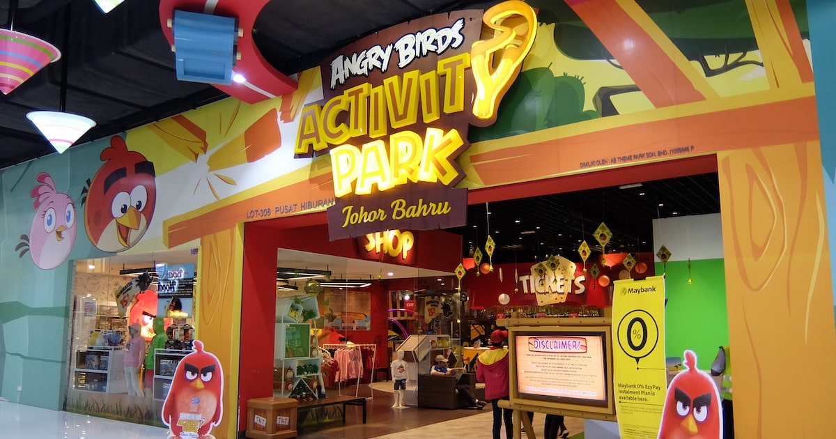 6 Tahun Beroperasi, Angry Birds Activity Park Di Johor Akan Ditutup Sepenuhnya Pada 5 April 2021