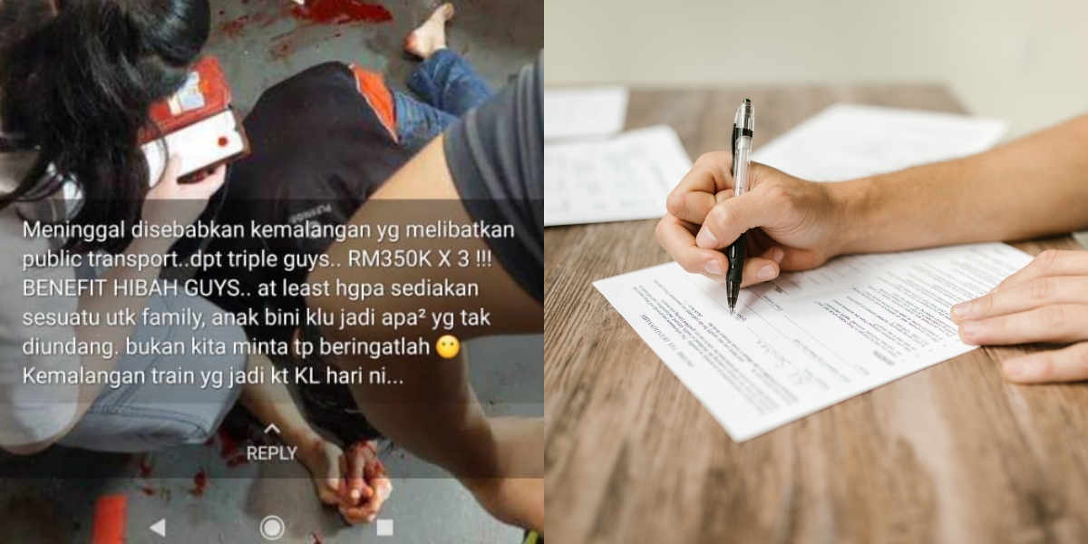 Tidak Sensitif Dan Oportunis, Netizen Berang Agen Insurans 'Promosi' Produk Sempena Pelanggaran LRT