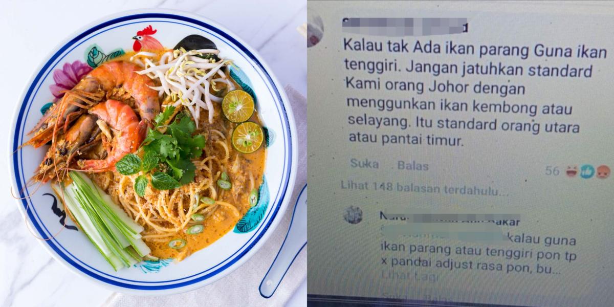 Media Sosial Kecoh Selepas Terdapat Netizen Mendakwa Laksa Johor Mempunyai 'Standard' Lebih Tinggi