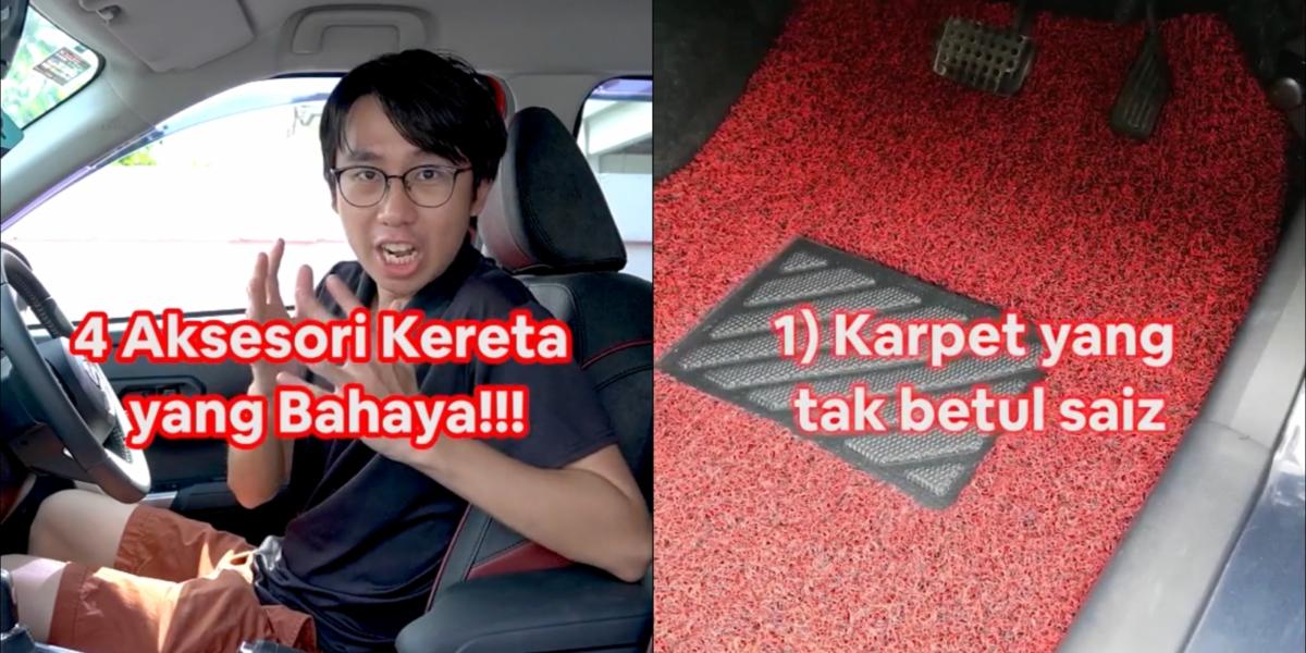 Lelaki Ini Kongsi 4 Aksesori Kereta Yang Tanpa Sedar Boleh Bahayakan Pengguna