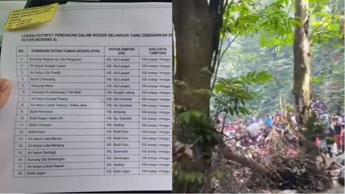 Sesak Dengan Pengunjung, Lelaki Ini Dedah Perlu Mohon Permit Untuk Masuk Buat Netizen Terkejut