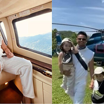 Bawa Keluarga Melancong Naik Helikopter, Perkongsian Hairul Azreen Raih Perhatian Netizen
