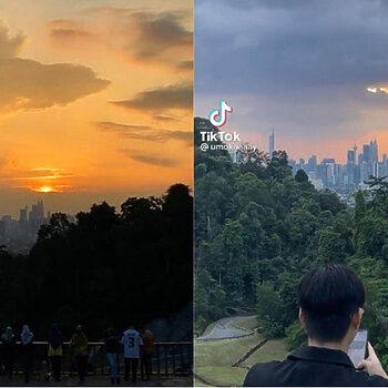 ‘Harap Tak Tutup Lepas Viral’- Lokasi Matahari Terbenam Di Kuala Lumpur Ini Jadi Tumpuan Netizen