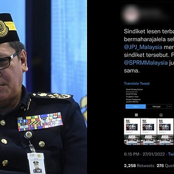 JPJ Tidak Tolak Kemungkinan Sindiket Lesen Terbang Didalangi 'Scammer'