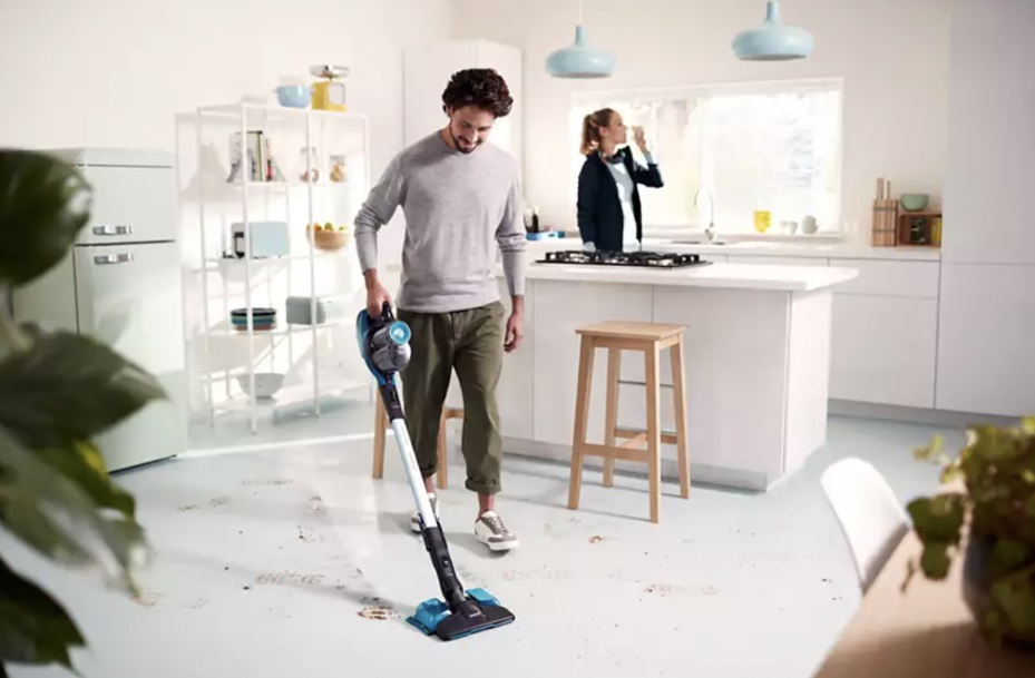 Philips SpeedPro Aqua Cordless Stick, Vakum Tiga Dalam Satu Hebat Lengkap Fungsi Mop