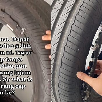 Tayar Kereta Baharu Tiba-Tiba Pecah, Wanita Ini Dakwa Proton Berdolak-Dalik Untuk Selesaikannya