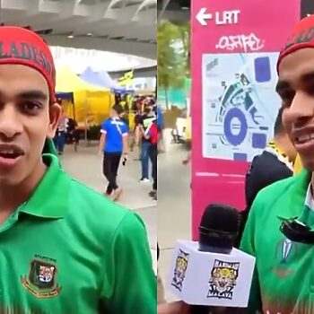 Penyokong Bangladesh Minat Pasukan Selangor, Fasih Berbahasa Melayu Tarik Perhatian Netizen