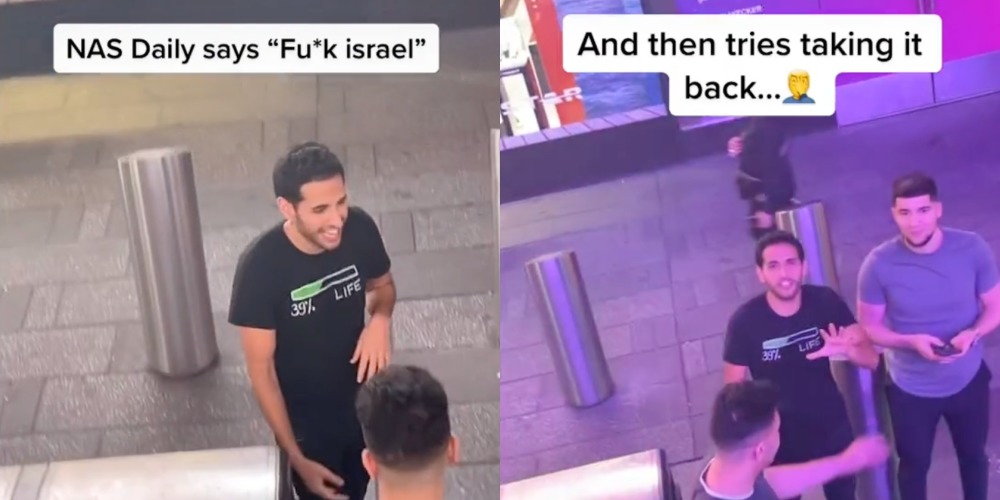 Nas Daily Kantoi Maki Israel Bangsat, Cuba 'Cover' Selepas Nampak Kamera