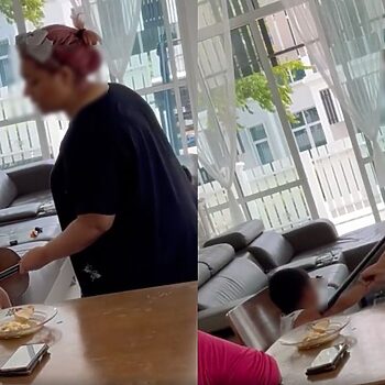 Tergamak Pukul Tangan Dan Mulut Sehingga Lebam, Keadaan Lemah Kanak-Kanak Ini Buat Netizen Berang