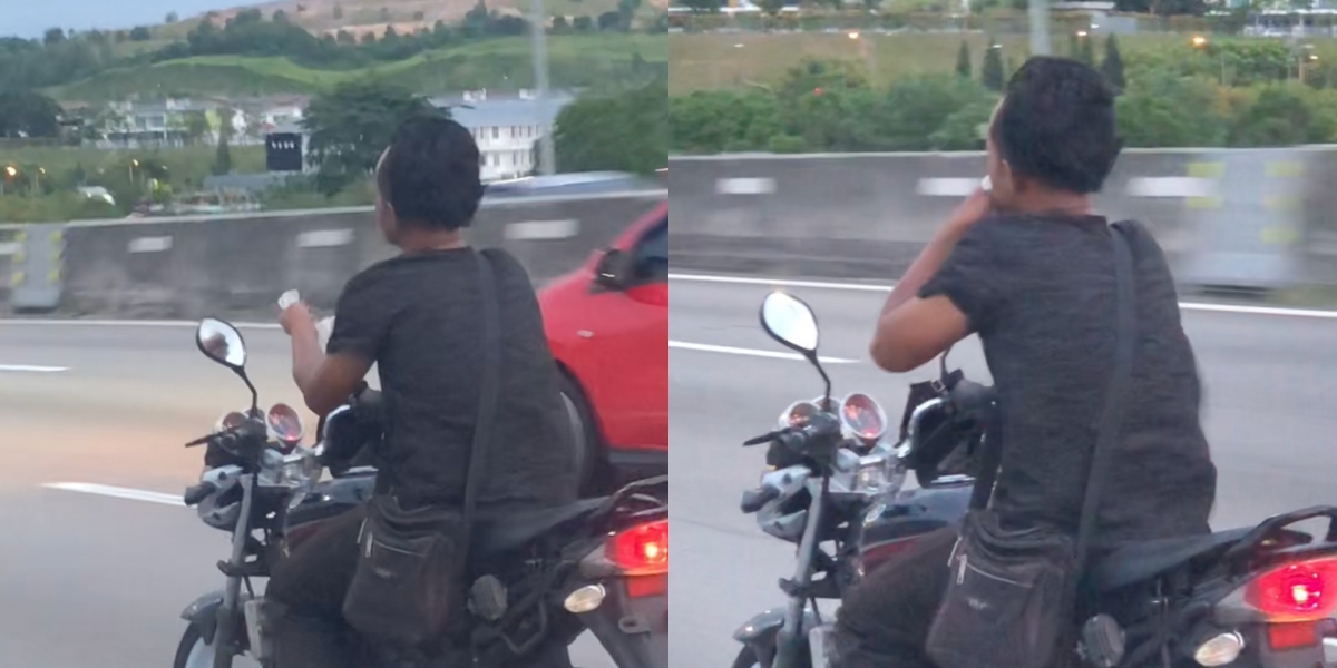 Polis Buru Lelaki Didakwa 'Tenang' Berkhayal Semasa Menunggang Motosikal