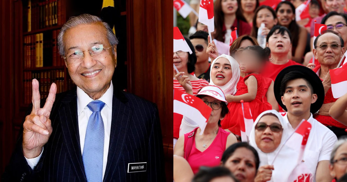 Tun M Kata Jika Orang Melayu Di Malaysia Miskin, Mereka Bakal Jadi Seperti Singapura